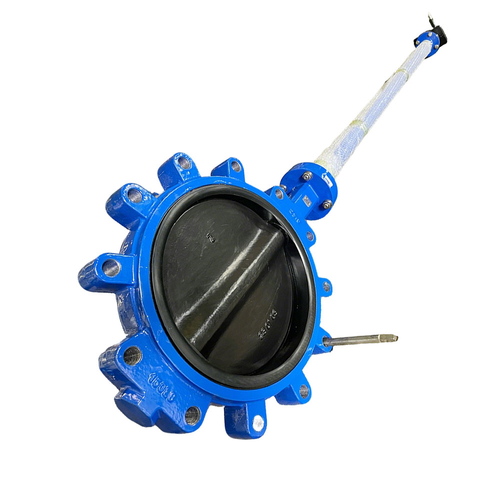 DN900 Soft Seal Ductile Iron Lug Butterfly Valve