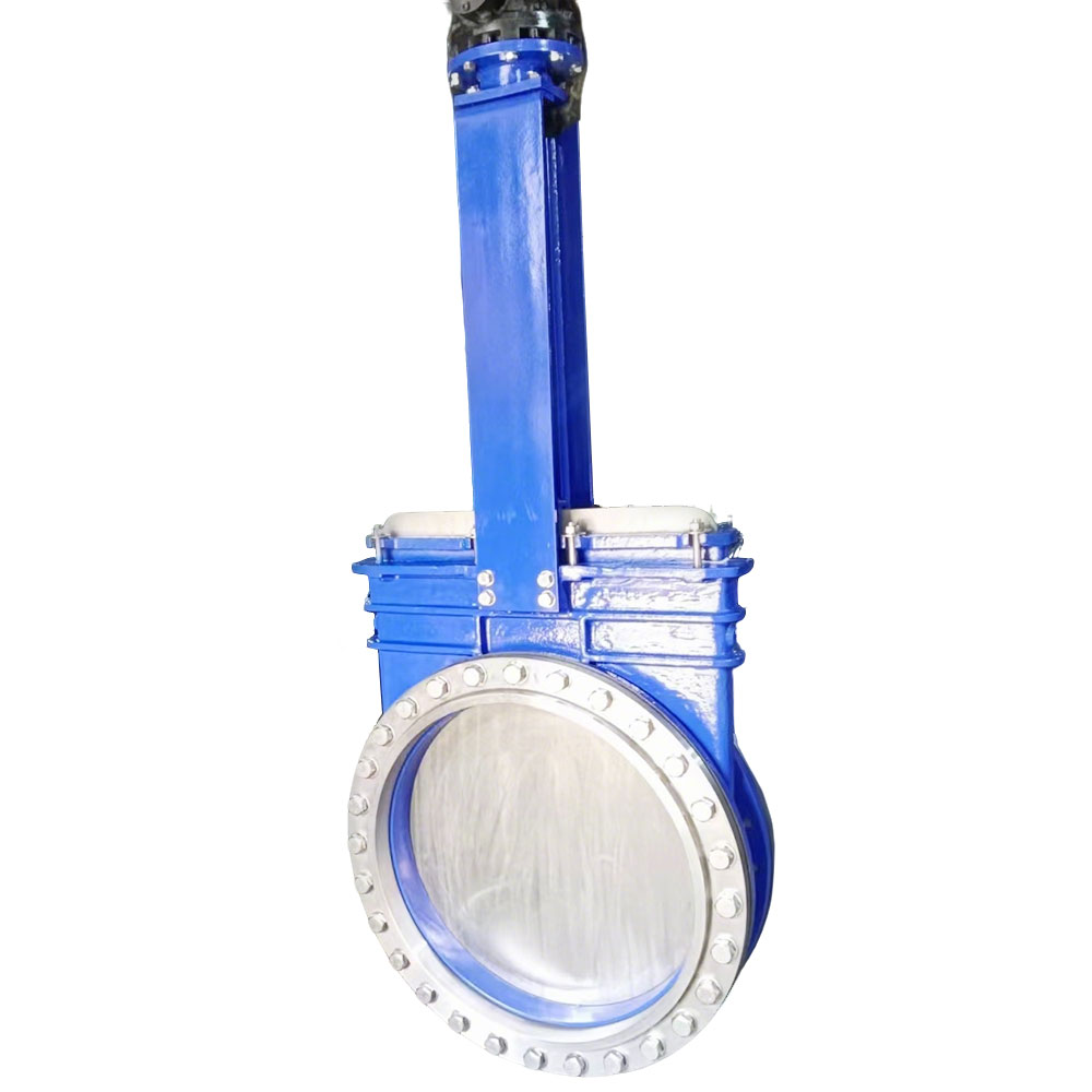 DN800 WCB Flange Knife Gate Valve