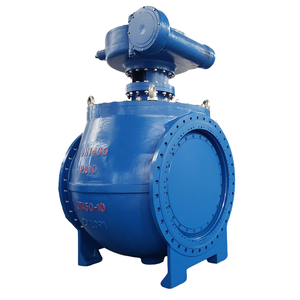 DN1400 Top-mounted Eccentric Semi-ball Valve
